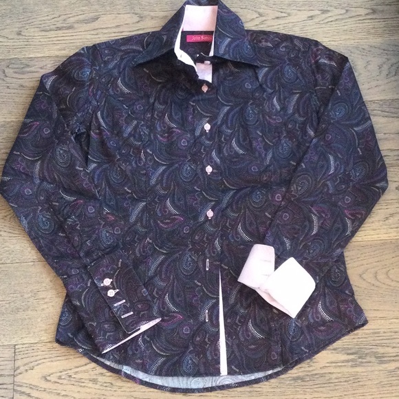 John Sutton Cotton Blouse - Picture 1 of 5